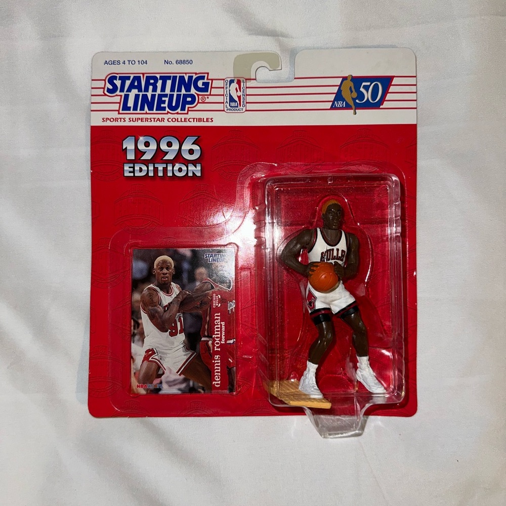 Starting Lineup Sports Superstar Collectibles 1996 Edition Dennis Rodman